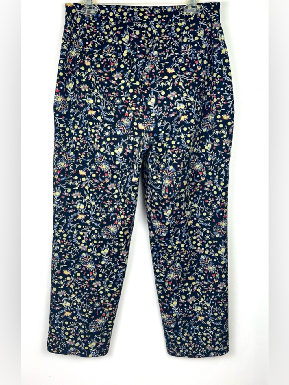 Boden Bi-Stretch Straight Tapered Wildflower Pants - Picture 11 of 12